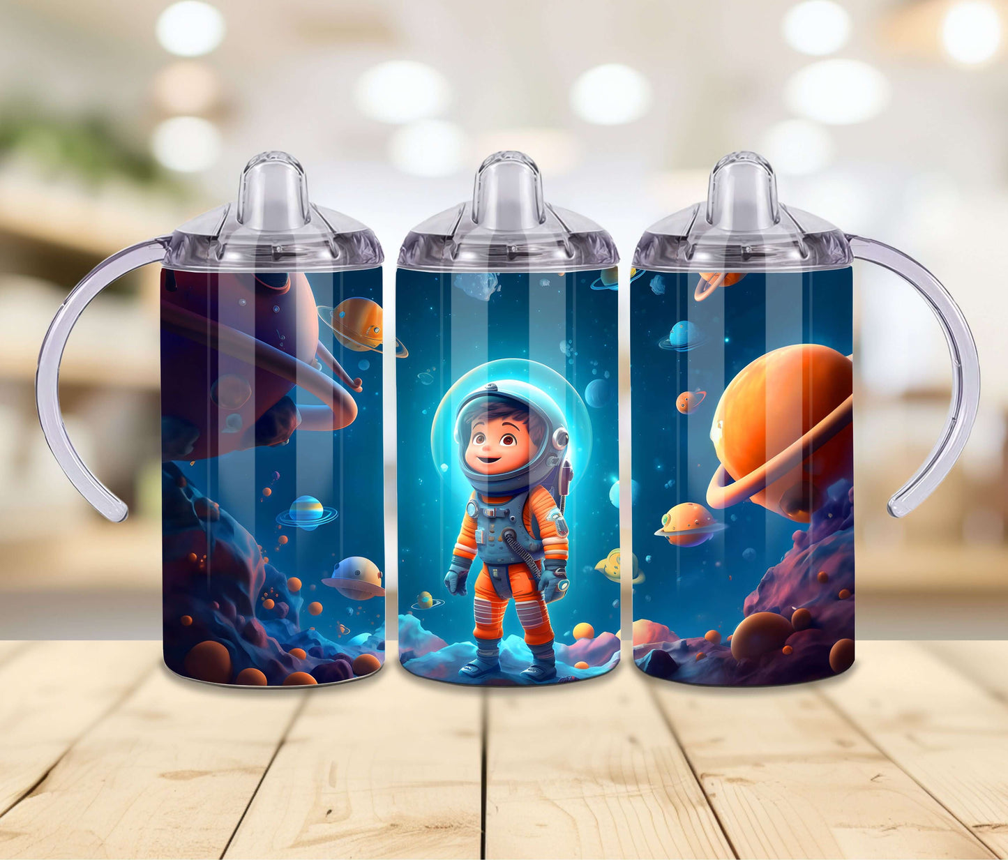 Boy Astronaut Sippy Cup