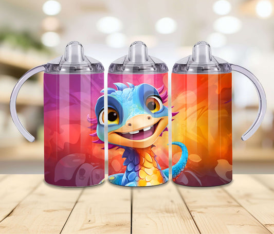 Blue Dino Sippy Cup