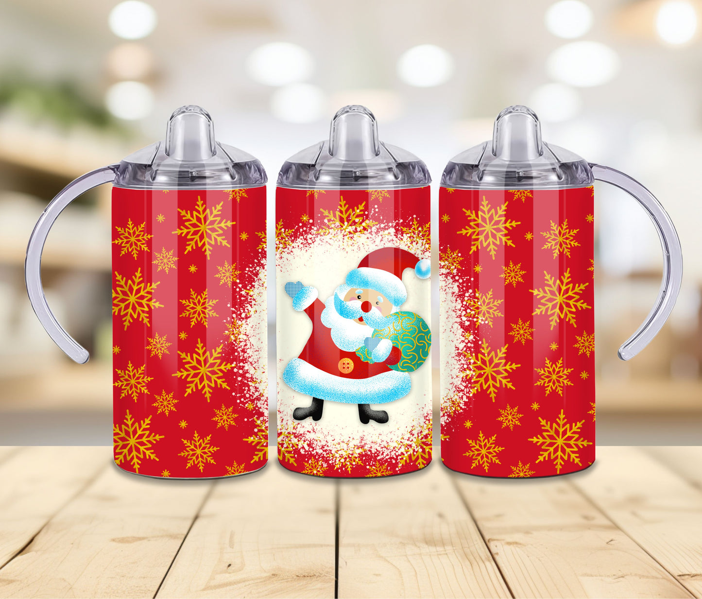 Santa Sippy Cup