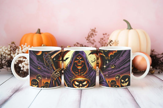 Halloween Reaper Mug