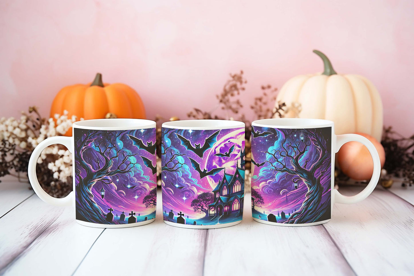 Haunted Night Halloween Mug