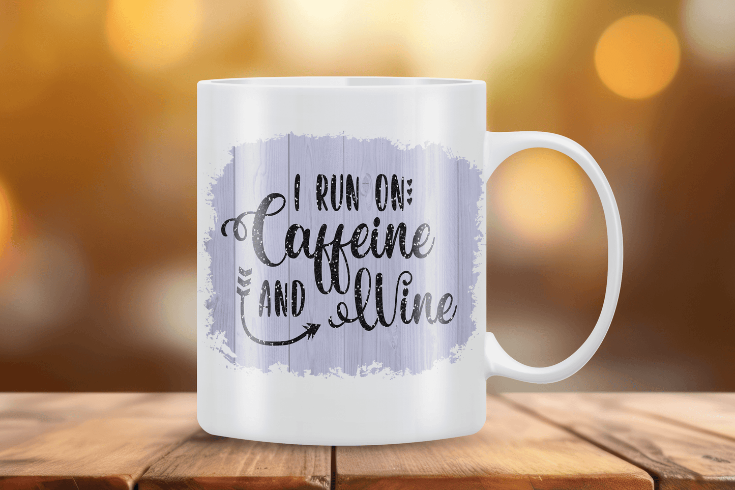 I Run On Coffee & Wine