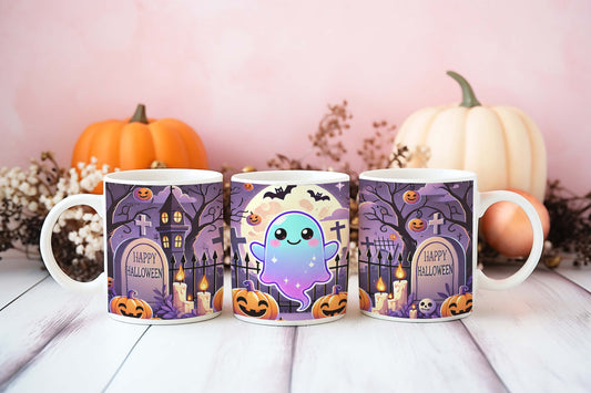 Spooky Cute Ghost Mug